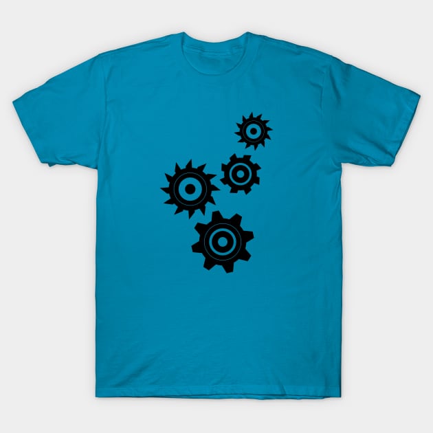 Gears T-Shirt by AliJun